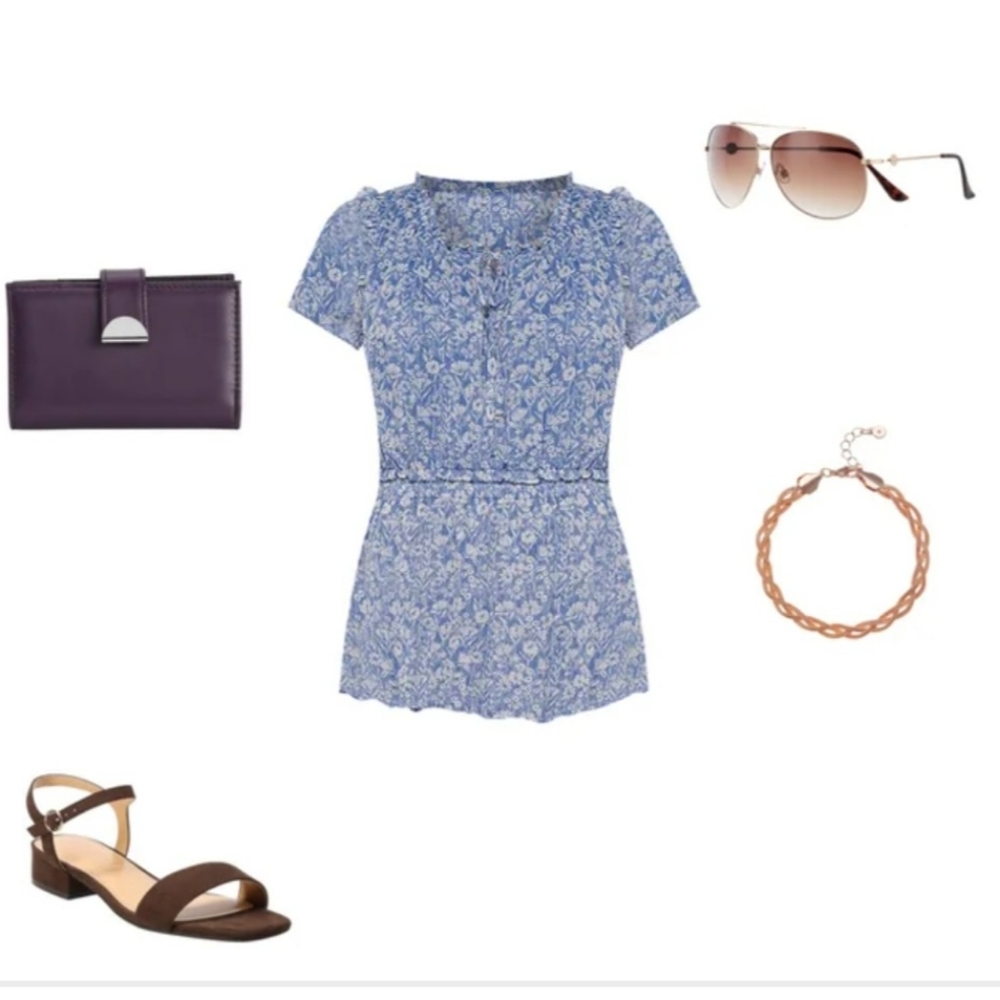 LC Lauren Conrad Peasant Dress